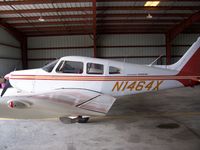 N1464X @ NC52 - In the hangar at Silver Creek - by Dalton Walters