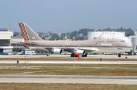 HL7418 @ KLAX - Asiana Boeing 747-48EF, HL7418 taxiway BRAVO KLAX - by Mark Kalfas