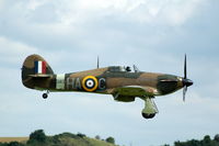 G-HURI @ EGSU - 42. Z5140 at Duxford Flying Legends Air Show July 09 - by Eric.Fishwick