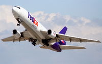 N359FE @ KLAX - Fed Ex, N326FE, DC-10-10F (ex United Airlines N1842U) departing 25L KLAX - by Mark Kalfas