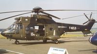 F-WZLB @ EGLF - Aerospatiale AS.332B Super Puma at Farnborough International 1982 - by Ingo Warnecke