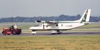 I-CANG @ EGLF - SIAI-Marchetti SF.600TP Canguro at Farnborough International 1982 - by Ingo Warnecke