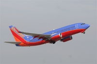 N267WN @ KMDW - Southwest 737-7H4, N267WN departing on RWY 4R KMDW. - by Mark Kalfas