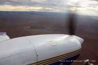 N336PA - Over  Barringer Meteor Crater - by Dawei Sun