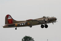 N93012 @ KDPA - Boeing B-17G, NL93012 catching air - RWY 20R KDPA... - by Mark Kalfas