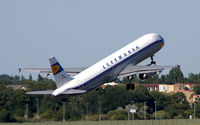 D-AIRX @ EDDT - A further dynamic take off in retro colours - by Holger Zengler