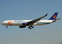 EC-JHP @ LEBL - Landing rwy 25R - by Shunn311