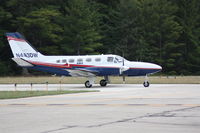 N443DW @ MGN - Departing RWY 28 - by Mel II