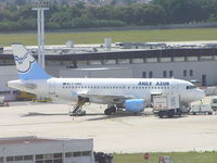 F-HBMI @ LFPO - Aigle Azur on stand - by Robert Kearney