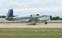 N3619N @ KOSH - Mooney M20G - by Mark Pasqualino
