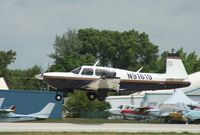 N91619 @ KOSH - Mooney M20R - by Mark Pasqualino