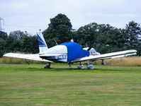 G-AVRU @ EGTR - Lanpro - by Chris Hall