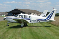 G-AZFI @ EGCJ - Resident at Sherburn - by Terry Fletcher
