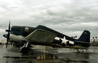 N1078Z @ HRL - Another view of the Confederate's F6F Hellcat at their 1978 Harlingen Airshow. - by Peter Nicholson