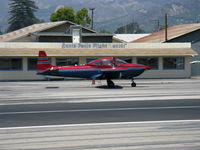 N91533 @ SZP - 1946 North American NAVION, Continental E-185-3 185 Hp listed, taxi to Rwy 22 - by Doug Robertson