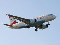 OE-LDB @ EGLL - Austrian Airlines - by Chris Hall