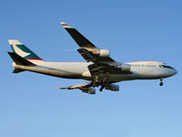 B-LIC @ EGLL - Cathay Pacific Cargo - by Chris Hall