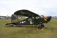 N489TS @ KOSH - Stinson L-5G - by Mark Pasqualino
