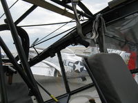 N156LZ @ CMA - 2009 Storch Aircraft LLC Fi-156C CRIQUET, Rotax 912 100 Hp Experimental class LSA, a 75% scale Storch (Stork), the only one registered Experimental class in America. The Criquet's automatic rifle stowed. - by Doug Robertson