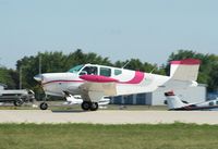 N4645D @ KOSH - Beech G35 - by Mark Pasqualino