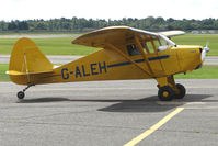 G-ALEH @ EGSX - 1948 Piper PIPER PA-17, c/n: 17-87 at North Weald - by Terry Fletcher