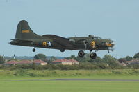 G-BEDF @ EGSU - Sally B returning to Duxford - by Eric.Fishwick