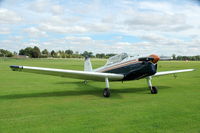 G-BBMT @ EGTH - WP831 departing Shuttleworth Evening Air Display Aug 09 - by Eric.Fishwick