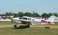 N56629 @ KOSH - Piper PA-28-235 - by Mark Pasqualino