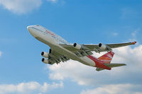 B-LFA @ EGKB - B-LFA, a Boeing 747-412 of Oasis Hong Kong Airlines, seen during a slow fly past during the Biggin Hill International Air Fair 2007, Biggin Hill Airport, Kent U.K. 2nd of June 2007. - by Sean Mulcahy