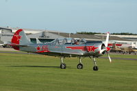 G-YAKN @ EGKA - G-YAKN at RAFA Battle of Britain Airshow, Shoreham Airport Aug 09 - by Eric.Fishwick