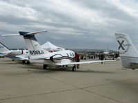 N508JA @ CMA - 2006 Eclipse EA500 JET, two P&W(C)PW610F-A Turbofans 900 lb st each with FADEC - by Doug Robertson