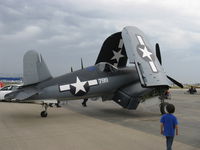 N83782 @ CMA - 1942 Chance Vought/Maloney F4U-1A CORSAIR, P&W R-2800 Double Wasp 2,450 Hp with wings folded - by Doug Robertson