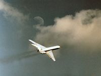 XV106 @ GREENHAM - VC-10 C.1, named Thomas Mottershead V.C., of 10 Squadron climbing out at the 1973 Intnl Air Tattoo at RAF Greenham Common. - by Peter Nicholson