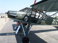 N156LZ @ CMA - 2009 Storch Aircraft LLC Fi-156C CRIQUET, Rotax 912 100 Hp Experimental class LSA, a 75% scale Storch (Stork), the authentic greenhouse glass design offers good downward vision - by Doug Robertson
