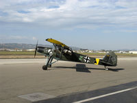 N156LZ @ CMA - 2009 Storch Aircraft LLC Fi-156C CRIQUET, Rotax 912 100 Hp Experimental class LSA, a 75% scale Storch (Stork), taxi to Rwy 26 - by Doug Robertson