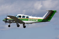 N122CM @ PVG - 1978 Beechcraft 76 Duchess N122CM landing RWY 2. This aircraft is based at Norfolk Int'l and landed at Suffolk Executive Airport prior to this. - by Dean Heald