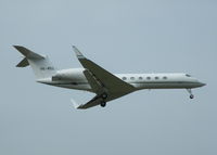SE-RDZ @ EGLF - G-V OF EUROPEAN FLIGHT SERVICE FINALS FOR RWY 06 - by BIKE PILOT
