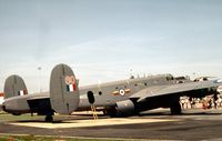 WR960 @ MHZ - Shackleton AEW.2 of 8 Squadron on display at the 1982 RAF Mildenhall Air Fete. - by Peter Nicholson