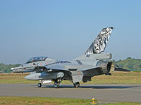 692 @ EBBL - General Dynamics F-16BM/Royal Norwegian Air Force/Kleine Brogel - by Ian Woodcock