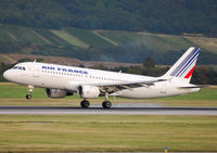 F-GFKH @ LOWW - Air France Airbus A320 - by Hannes Tenkrat