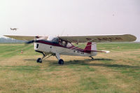 G-APCB @ EGTC - Auster J5Q at the 1994 PFA Rally. held at Cranfield Airfield, Beds, UK. - by Malcolm Clarke