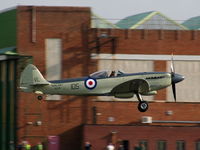 G-KASX @ EGOS - wearing its former Royal Navy ID SX336 and codes VL/105 - by Chris Hall