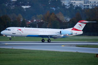 OE-LVC @ LOWI - Austrian arrows Fokker 100 - by Hannes Tenkrat