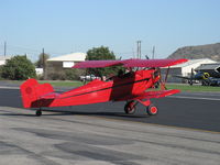 N174RS @ SZP - 1937 Fleet 7B, Kinner 5B 125 hp 5 cylinder radial engine, taking the active Rwy 22 - by Doug Robertson