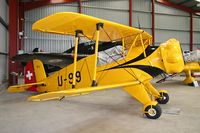 G-AXMT @ EGBR - Doflug Bu-133C Jungmeister at Breighton Airfield, UK. - by Malcolm Clarke