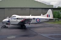 VP952 @ EGWC - De Havilland DH-104 Devon C2.  At RAF Cosford Aerospace Museum. - by Malcolm Clarke