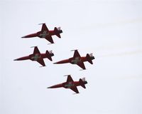 UNKNOWN @ EDDH - Patrouille Swiss at Hamburg sky - by Holger Zengler