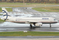SX-DVH @ DUS - Aegean Airlines Airbus A320-232 - by Joker767