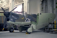 Z2033 @ EGSU - Fairy Firefly 1 'Evelyn Tensions' at the Imperial War Museum, Duxford in 1996. - by Malcolm Clarke