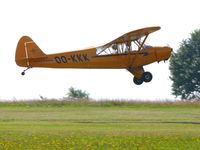 OO-KKK @ EBTX - Piper Pa18-95 Super Cub OO-KKK Royal Verviers Avaition - by Alex Smit